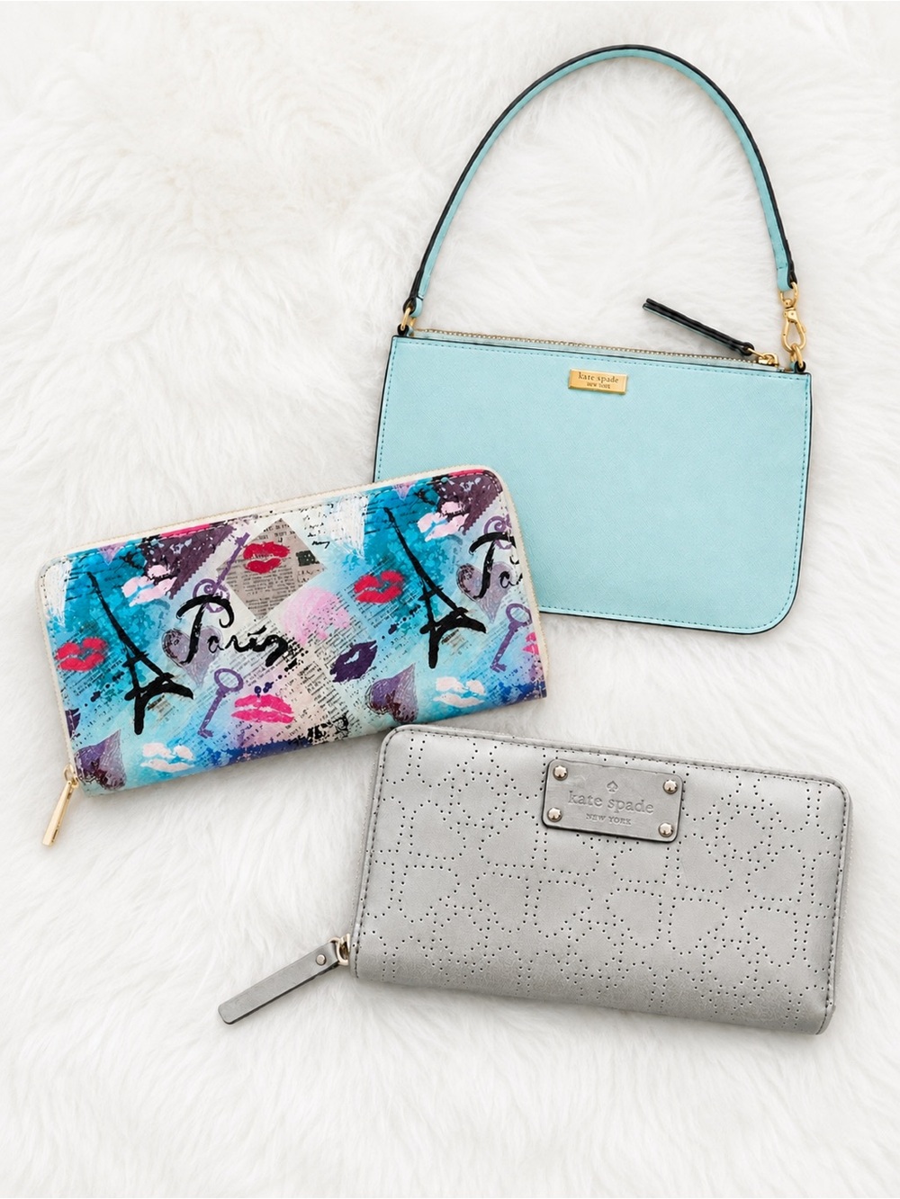 Wristlet/Wallets Bundle (3) Kate Spade, Bentley